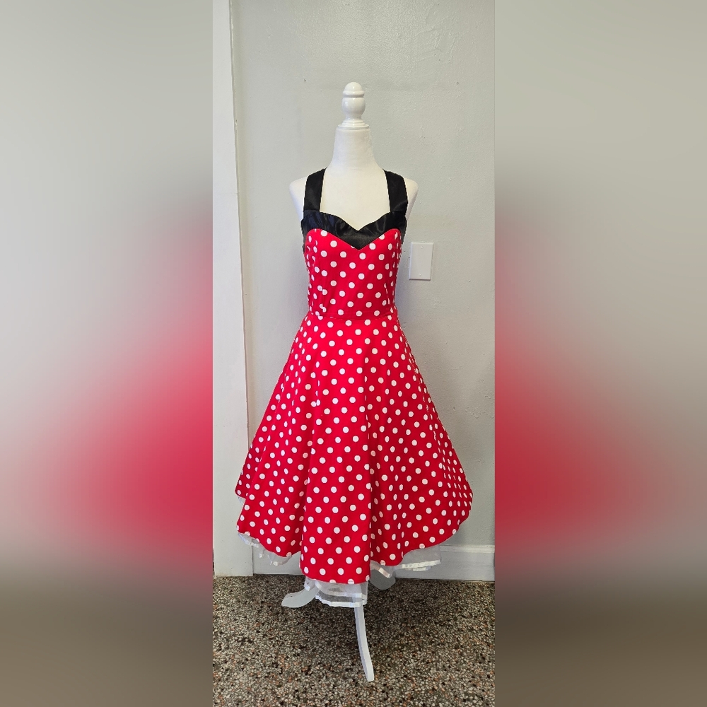 Red Polka Dot Dress